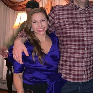 Moonlight Stroll Top in Blue